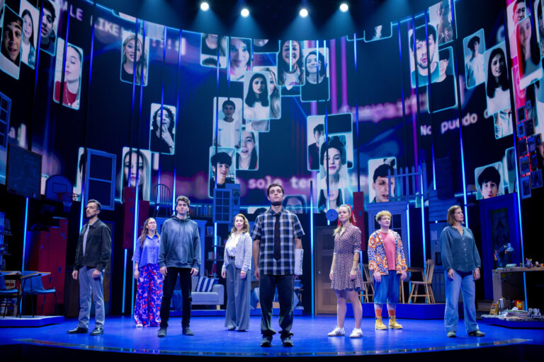 Un instante del musical