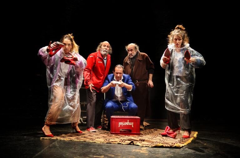 Imagen de una escena de la obra
