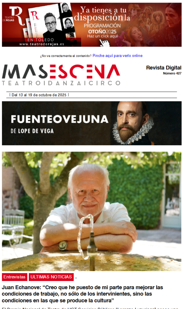 Masescena - Boletín nº 427