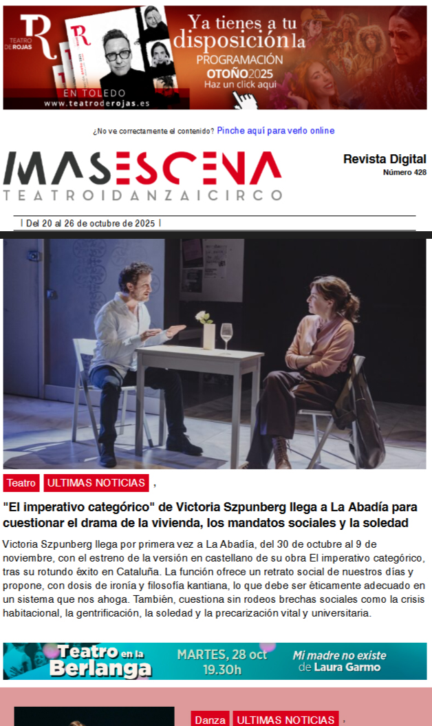 Masescena - Boletín nº 428