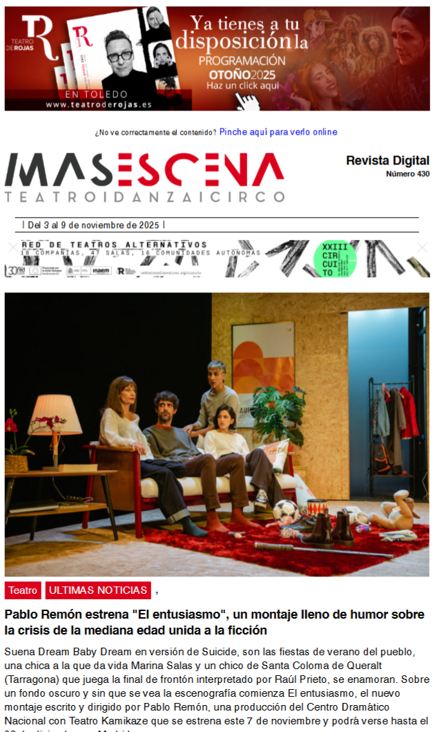 Masescena - Boletín nº 430