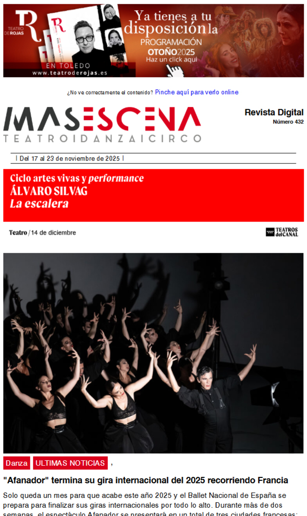 Masescena - Boletín nº 432