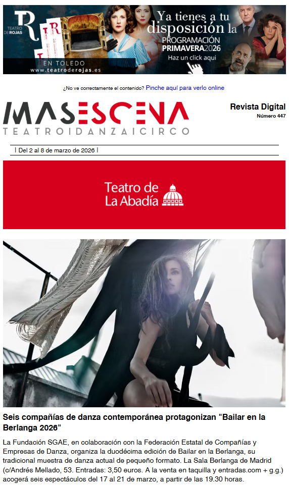 Masescena - Boletín nº 447