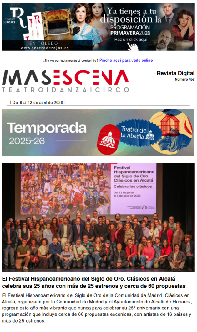 Masescena - Boletín nº 452