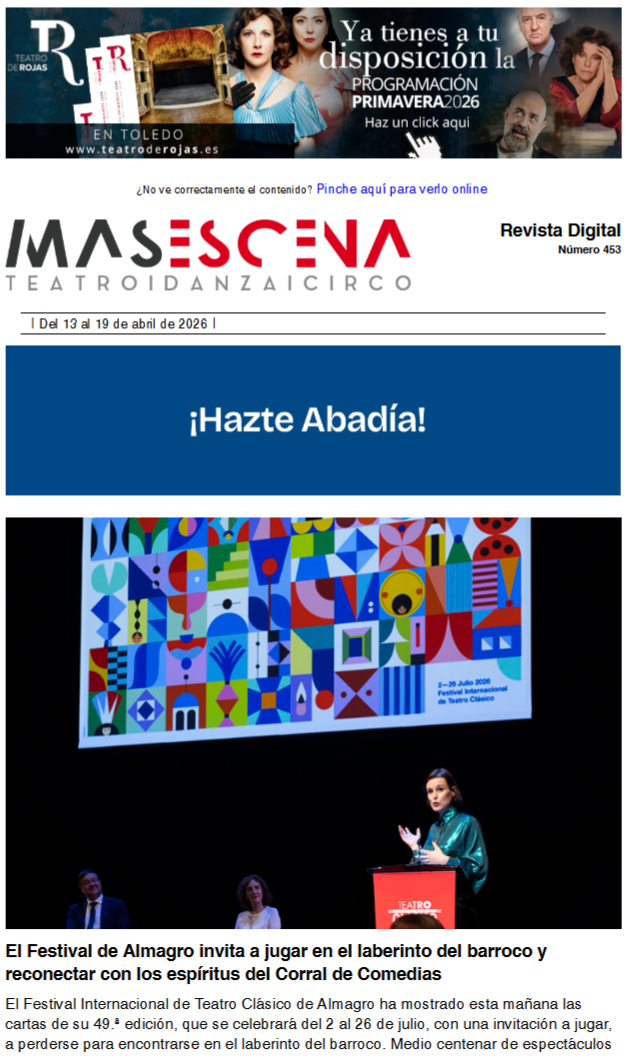 Masescena - Boletín nº 453