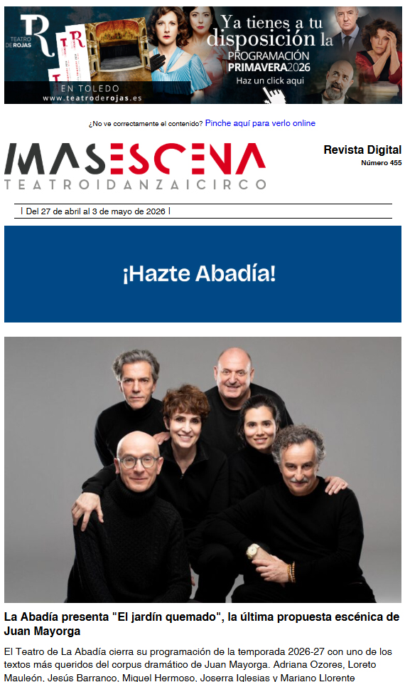 Masescena - Boletín nº 455