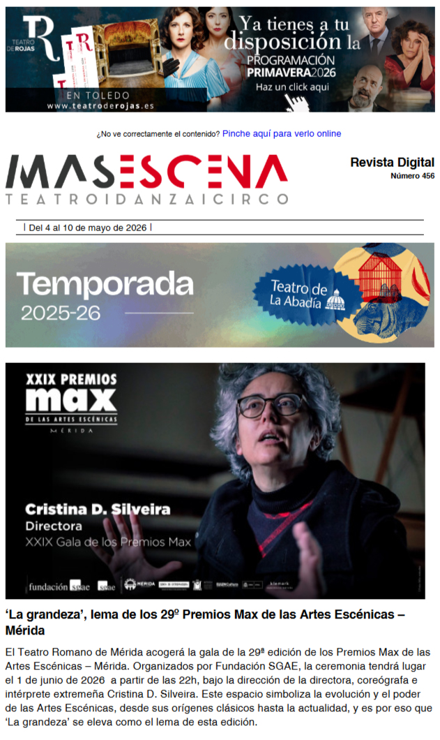 Masescena - Boletín nº 456