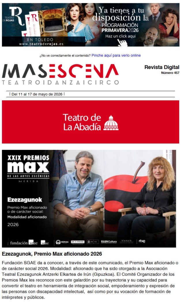 Masescena - Boletín nº 457